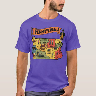 Pennsylvania - Vintager Tourismus T-Shirt
