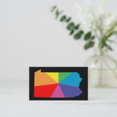 Pennsylvania Visitenkarte (Stehend Vorderseite)