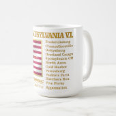 Pennsylvania Volunteer Infantry (BH) Kaffeetasse (VorderseiteRechts)