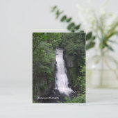 Pennsylvania Wasserfälle Postweg Postkarte (Stehend Vorderseite)
