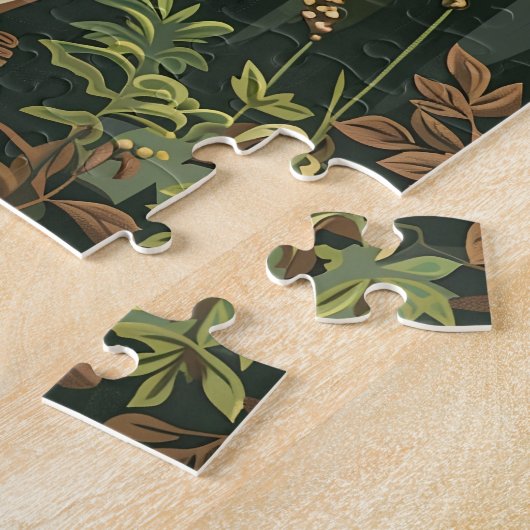 Pennsylvania Weißschwanzhirsche Puzzle (Seite)