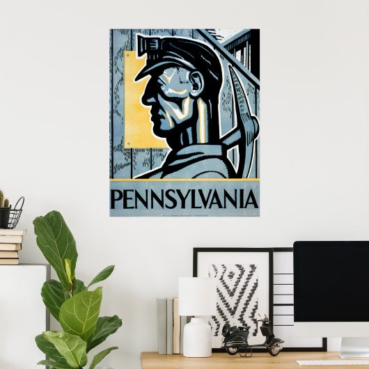 Pennsylvania WPA Poster (Heimbüro)