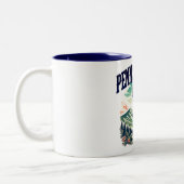Pennsylvania Zweifarbige Tasse (Links)