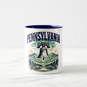 Pennsylvania Zweifarbige Tasse