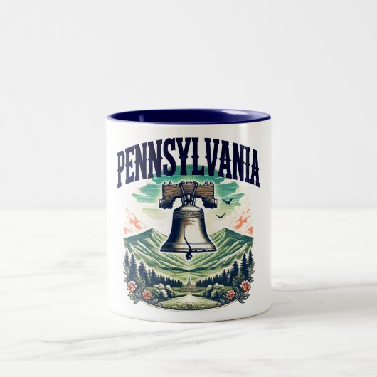 Pennsylvania Zweifarbige Tasse (Mittel)