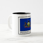 Pennsylvania Zweifarbige Tasse (Vorderseite Links)