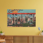 PennsylvaniaGroße BuchstabenszenenPennsylvania Leinwanddruck (Insitu (Wohnzimmer))