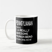Pennsylvanian Pennsylvania Pa Philly Philadelphia Kaffeetasse (Links)