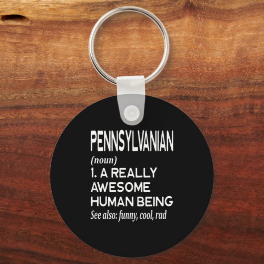Pennsylvanian Pennsylvania Pa Philly Philadelphia Schlüsselanhänger (Vorderseite)