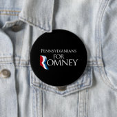 Pennsylvanians für Romney - .png Button (Beispiel)