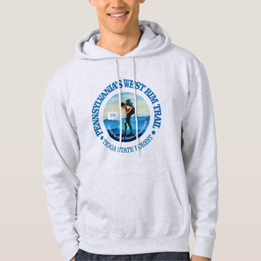 Pennsylvanias Westbahnhof Hoodie (Vorderseite)