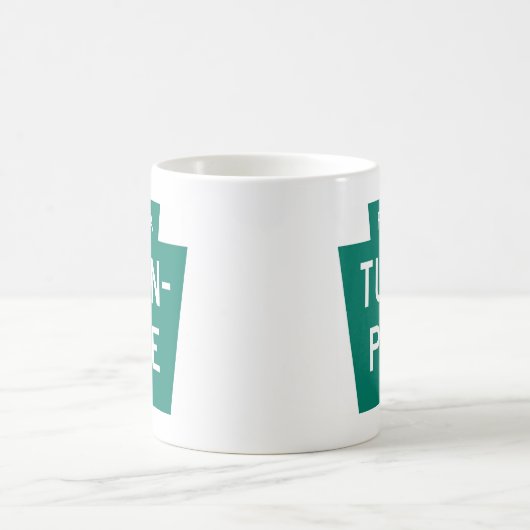 PennsylvaniaTurnpike Kaffeetasse (Mittel)