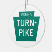 PennsylvaniaTurnpike Keramikornament (Links)