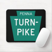 PennsylvaniaTurnpike Mousepad (Mit Mouse)