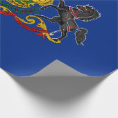 Pennsylvanische Flagge Geschenkpapier (Ecke)