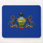 Pennsylvanische Flagge Mousepad (Vorne)