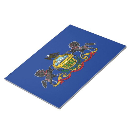 Pennsylvanische Flagge Notizblock (angewinkelt)