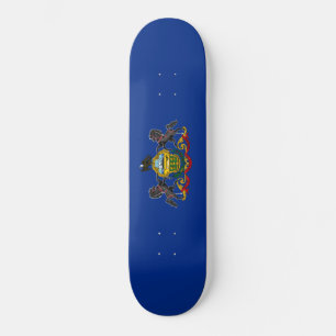 Pennsylvanische Flagge Skateboard