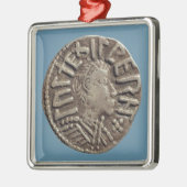 Penny Aethelberht angelsächsischer König Ornament Aus Metall (Links)