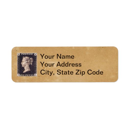 Penny Black Briefmarke (Vorne)