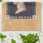 Penny Black Briefmarke Geschirrtuch (Gefaltet)
