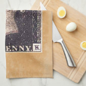 Penny Black Briefmarke Geschirrtuch (Viertel Falte)