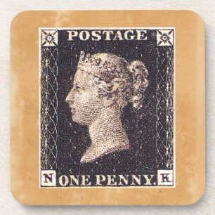 Penny Black Briefmarke Untersetzer