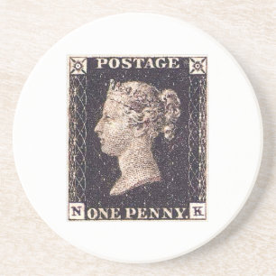Penny Black Briefmarke Untersetzer