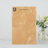 Penny Black Postage-Briefmarke Briefpapier (Stehend Vorderseite)