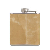 Penny Black Postage-Briefmarke Flachmann (Rückseite)