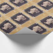 Penny Black Postage-Briefmarke Geschenkpapier (Ecke)