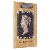 Penny Black Postage-Briefmarke Klemmbrett (Rechts)
