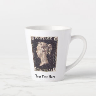 Penny Black Postage-Briefmarke Milchtasse