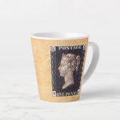 Penny Black Postage-Briefmarke Milchtasse (Rechte Ecke)