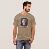 Penny Black Postage-Briefmarke T-Shirt (Vorne ganz)