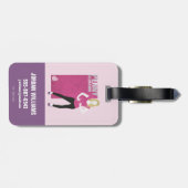 Penny Blossom Gepäckanhänger (Rückseite horizontal)