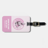 Penny Blossom Info Graphic Gepäckanhänger (Vorderseite horizontal)