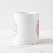 Penny Blossom Info Graphic Jumbo-Tasse (Vorderseite)