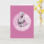 Penny Blossom Info Graphic Karte (Gelbe Blume)