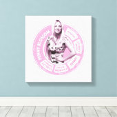 Penny Blossom Info Graphic Leinwanddruck (Insitu (Holzboden))