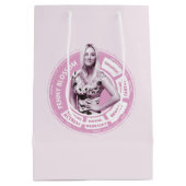 Penny Blossom Info Graphic Mittlere Geschenktüte (Rückseite)