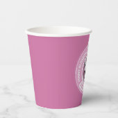 Penny Blossom Info Graphic Pappbecher (Vorderseite)