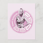 Penny Blossom Info Graphic Postkarte (Vorderseite)
