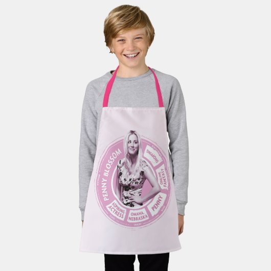 Penny Blossom Info Graphic Schürze (Getragen)