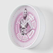 Penny Blossom Info Graphic Uhr (Winkel)