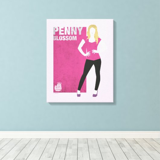 Penny Blossom Leinwanddruck (Insitu (Holzboden))