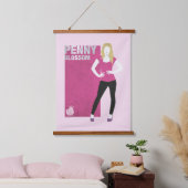 Penny Blossom Wandteppich Mit Holzrahmen (Schlafzimmer)