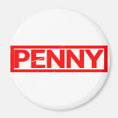 Penny-Briefmarke Magnet (Vorne)