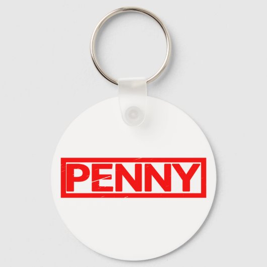 Penny-Briefmarke Schlüsselanhänger (Vorderseite)