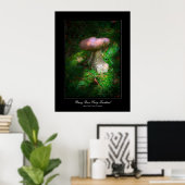 Penny Bun Fairy Toadstool Galerie Stil Poster (Heimbüro)
